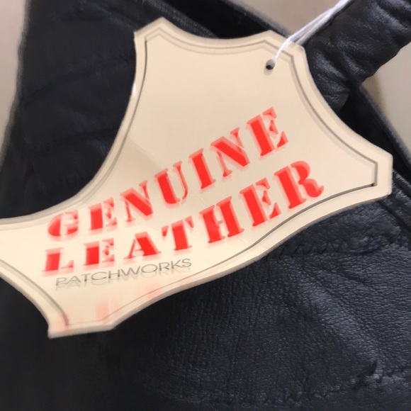 NWT Patchwork’s Leather large tote NWT - Picture 2 of 8